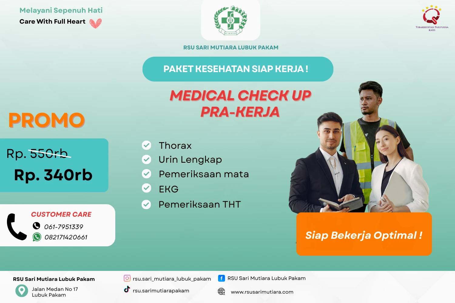 Medical Check Up Pra-Kerja